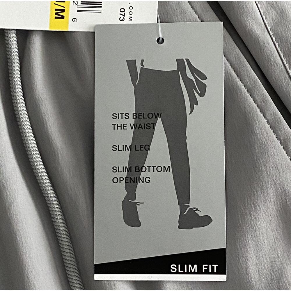 Perry Ellis Portfolio Men's Medium TechWorks Pants Slim Fit Drawstring Alloy NEW - Picture 8 of 13